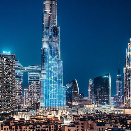 Elite Royal Apartment - Panoramic Full Burj Khalifa, Fountain & Skyline View - Baron Dubai Esterno foto