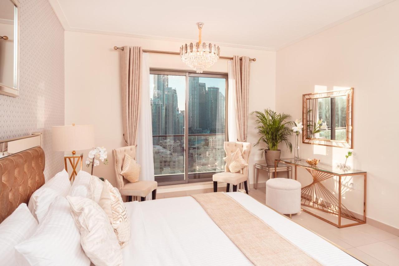 Elite Royal Apartment - Panoramic Full Burj Khalifa, Fountain & Skyline View - Baron Dubai Esterno foto