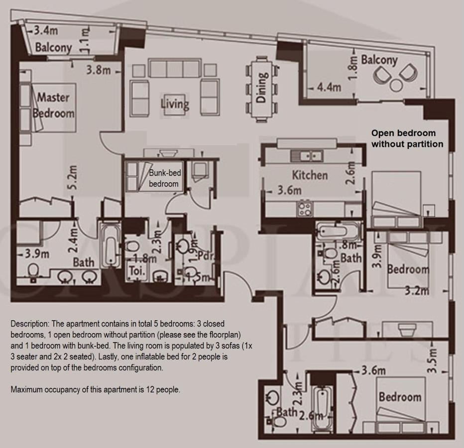 Elite Royal Apartment - Panoramic Full Burj Khalifa, Fountain & Skyline View - Baron Dubai Esterno foto