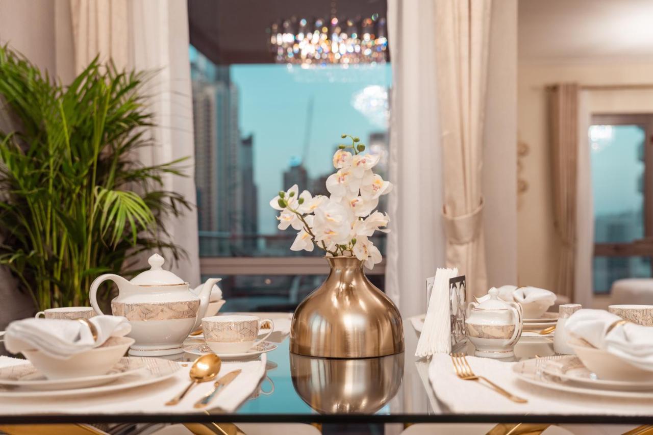 Elite Royal Apartment - Panoramic Full Burj Khalifa, Fountain & Skyline View - Baron Dubai Esterno foto